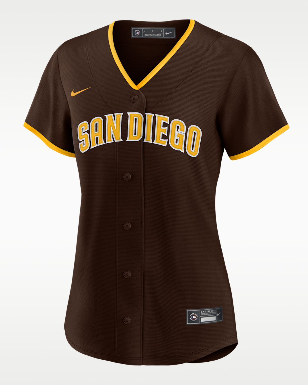 MLB San Diego Padres (Fernando Tatis Jr.) Women's Replica Baseball Jersey - Brown