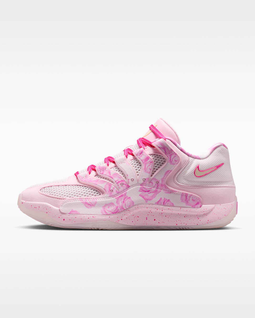 Tenis de básquetbol KD18 "Aunt Pearl" - Rosa perla/Rosa tulipán/Rosa alegre/Fucsia láser