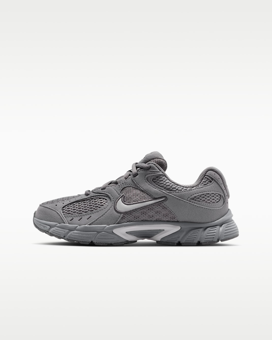 Nike V5 Runner Suede Schuh (ältere Kinder) - Pencil Point/Atmosphere Grey