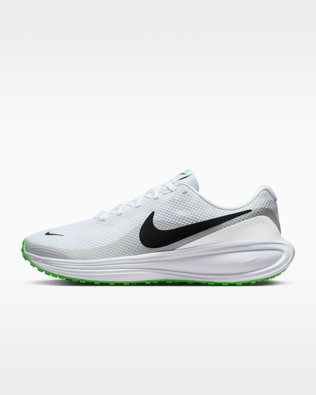 Nike Revolution 8 Men's Road Running Shoes (Extra Wide) - White/Pure Platinum/Glacier Blue/Black