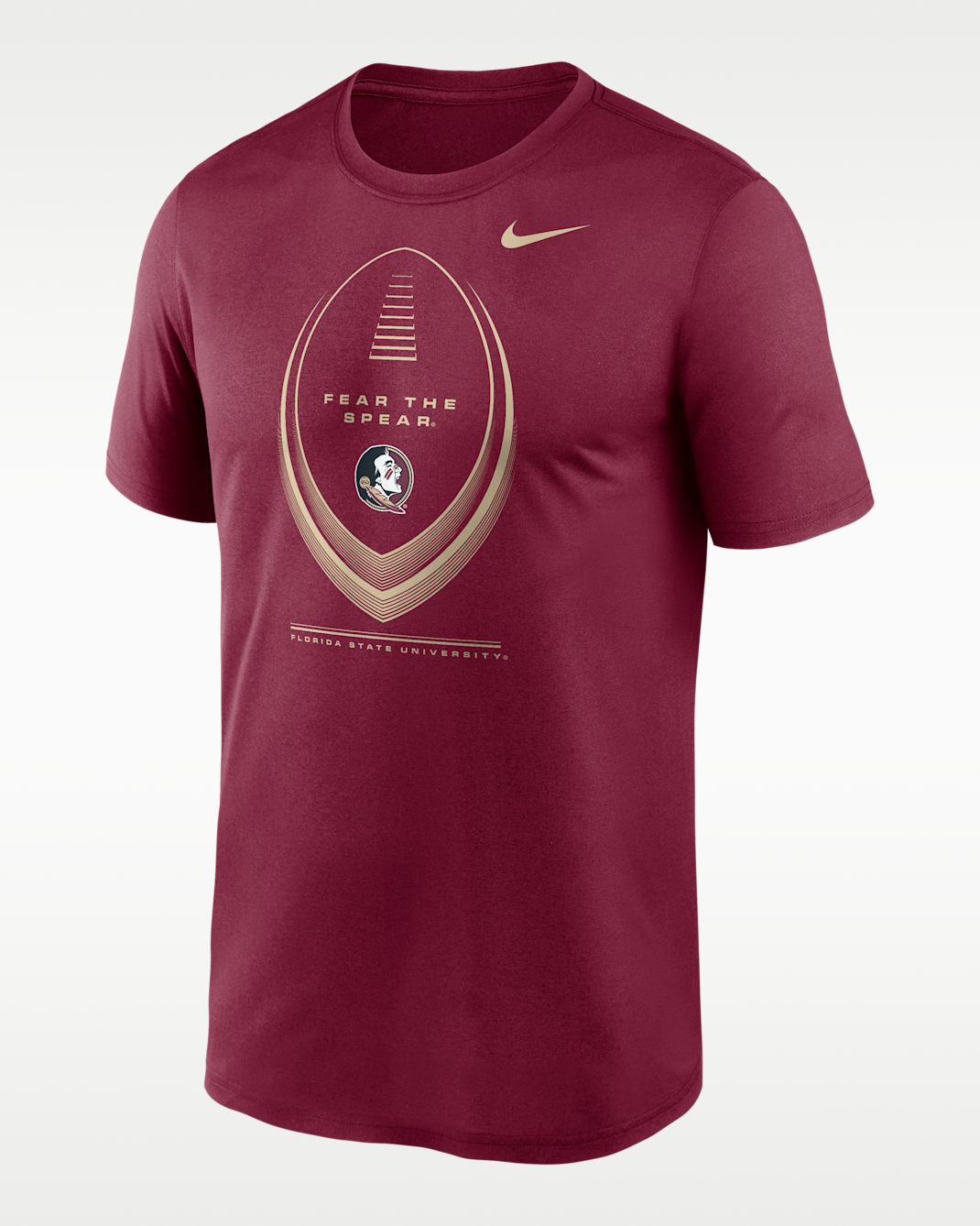 Florida State Primetime Football Icon Legend Men's Nike Dri-FIT College T-Shirt - Garnet