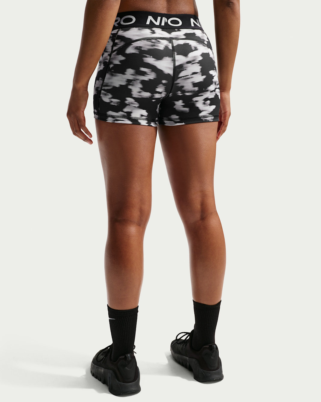 Nike Pro Women's 3" Mid-Rise Printed Biker Shorts