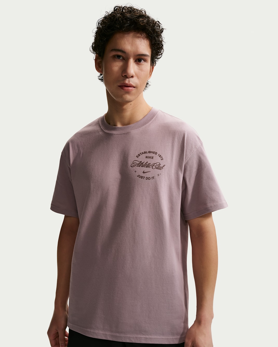 ナイキ メンズ N.A.C. Tシャツ - ライトバイオレットオール/ペールアイボリー