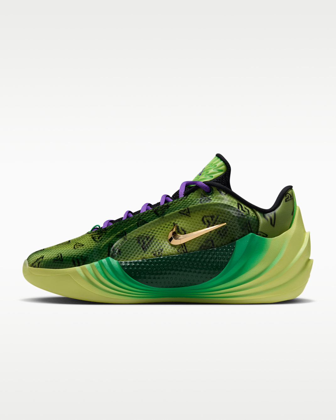 Giannis Freak 8 "Halloween" EP Basketball Shoes - Gorge Green/Hyper Grape/Lucky Green/Metallic Gold