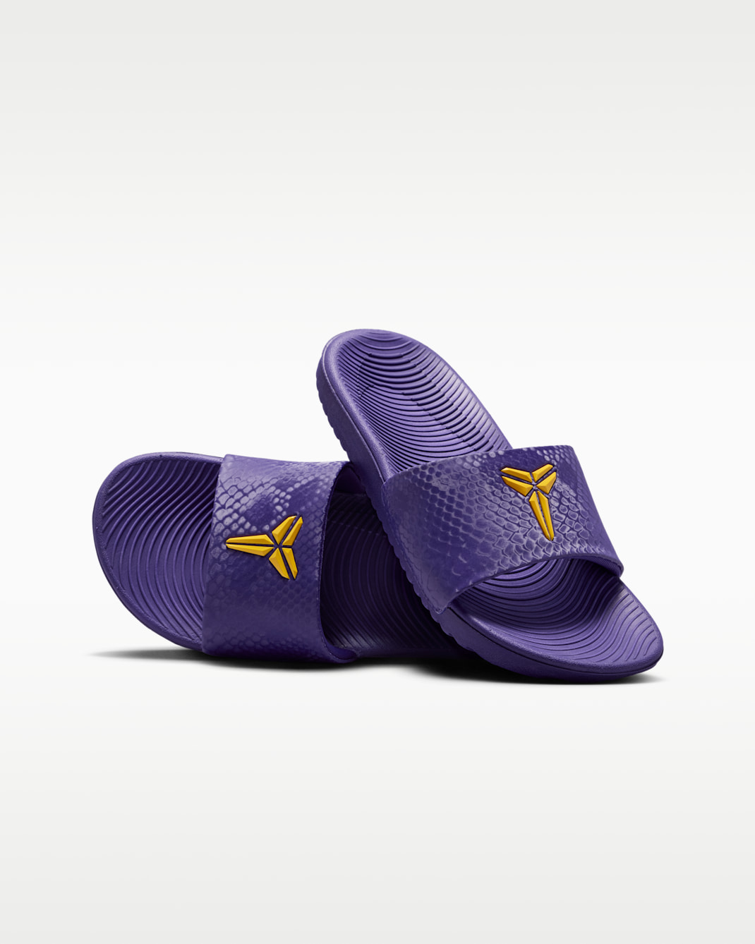 Kobe Kawa Younger/Older Kids' Slides - Court Purple/University Gold