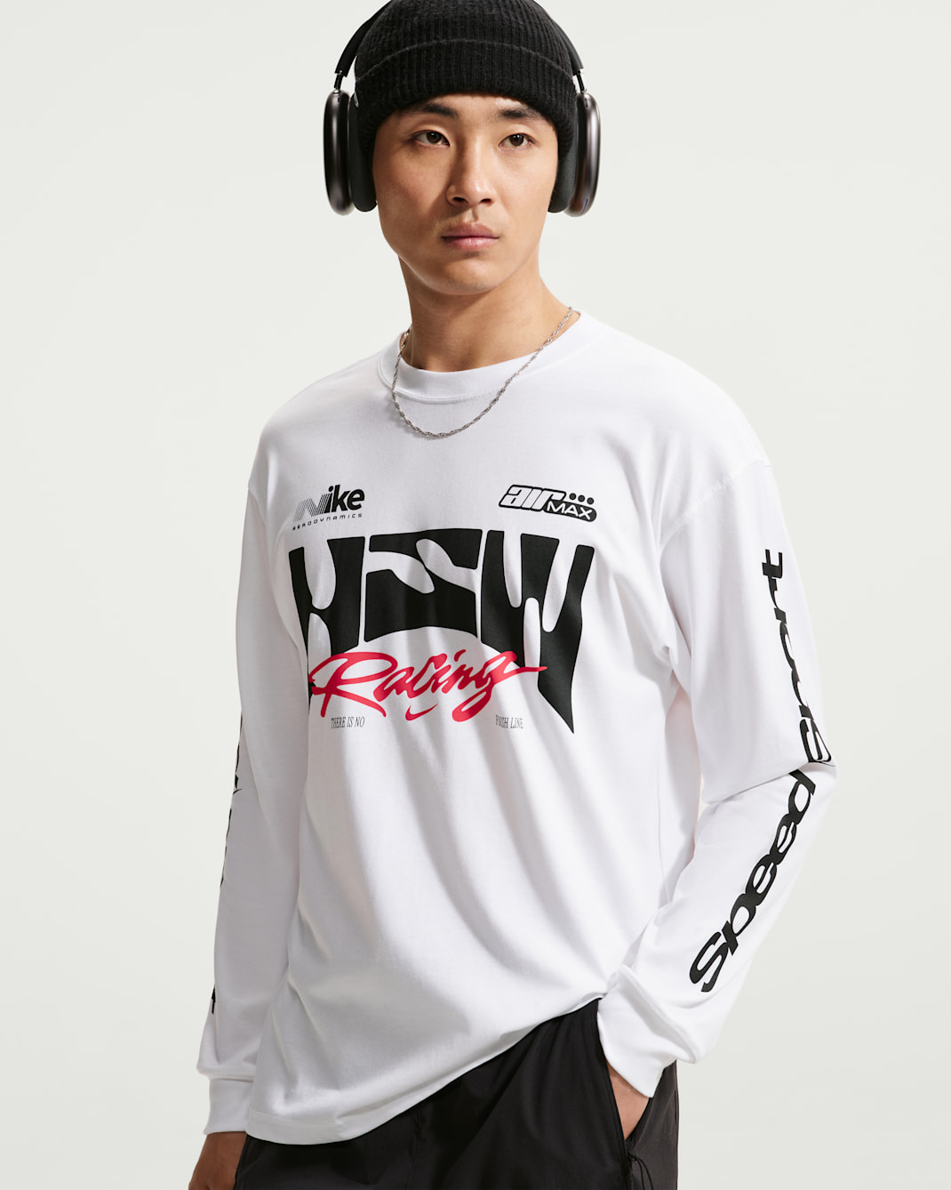 Nike Sportswear Long-Sleeve T-Shirt - White