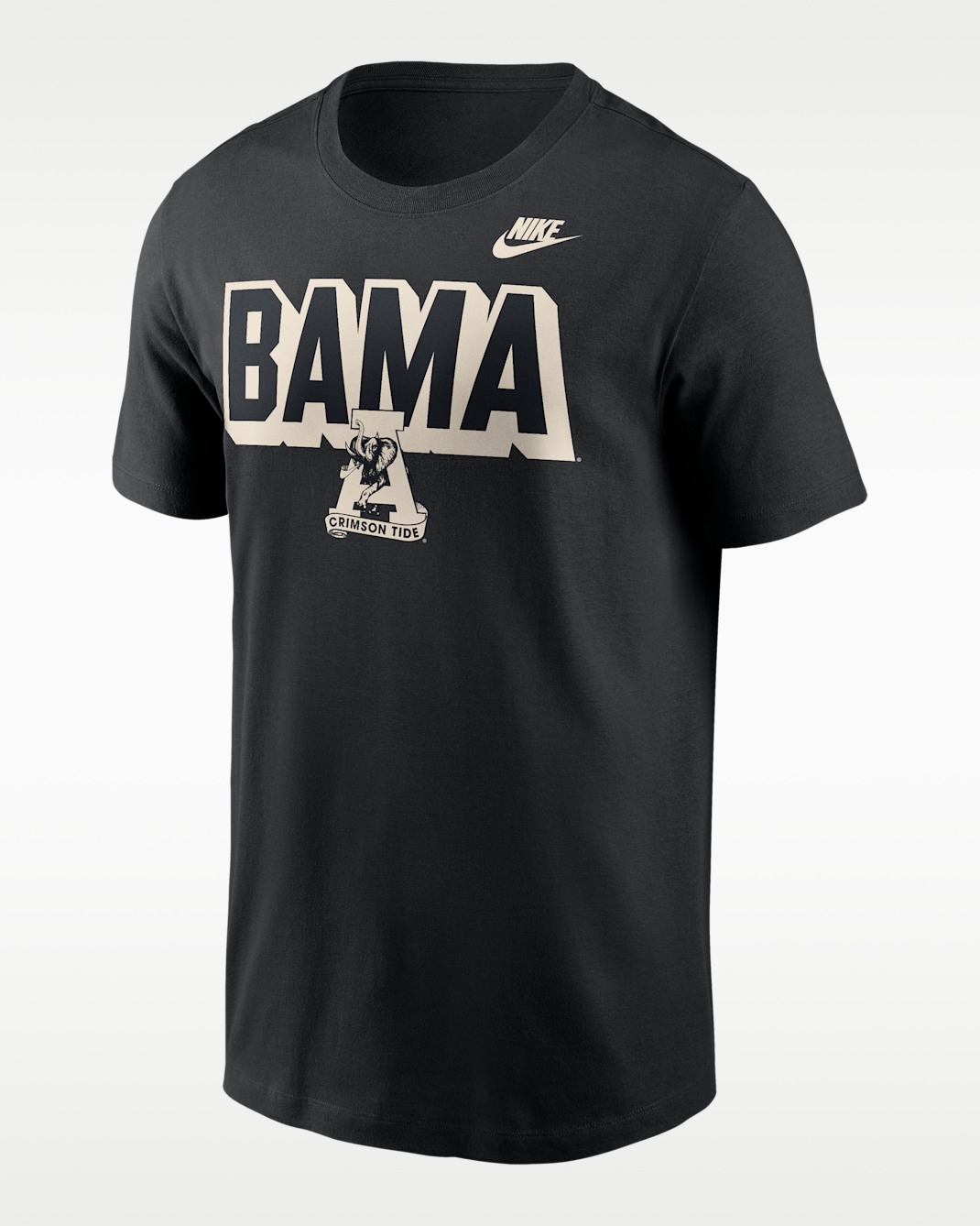 Alabama Team Bold Men's Nike College T-Shirt - Black