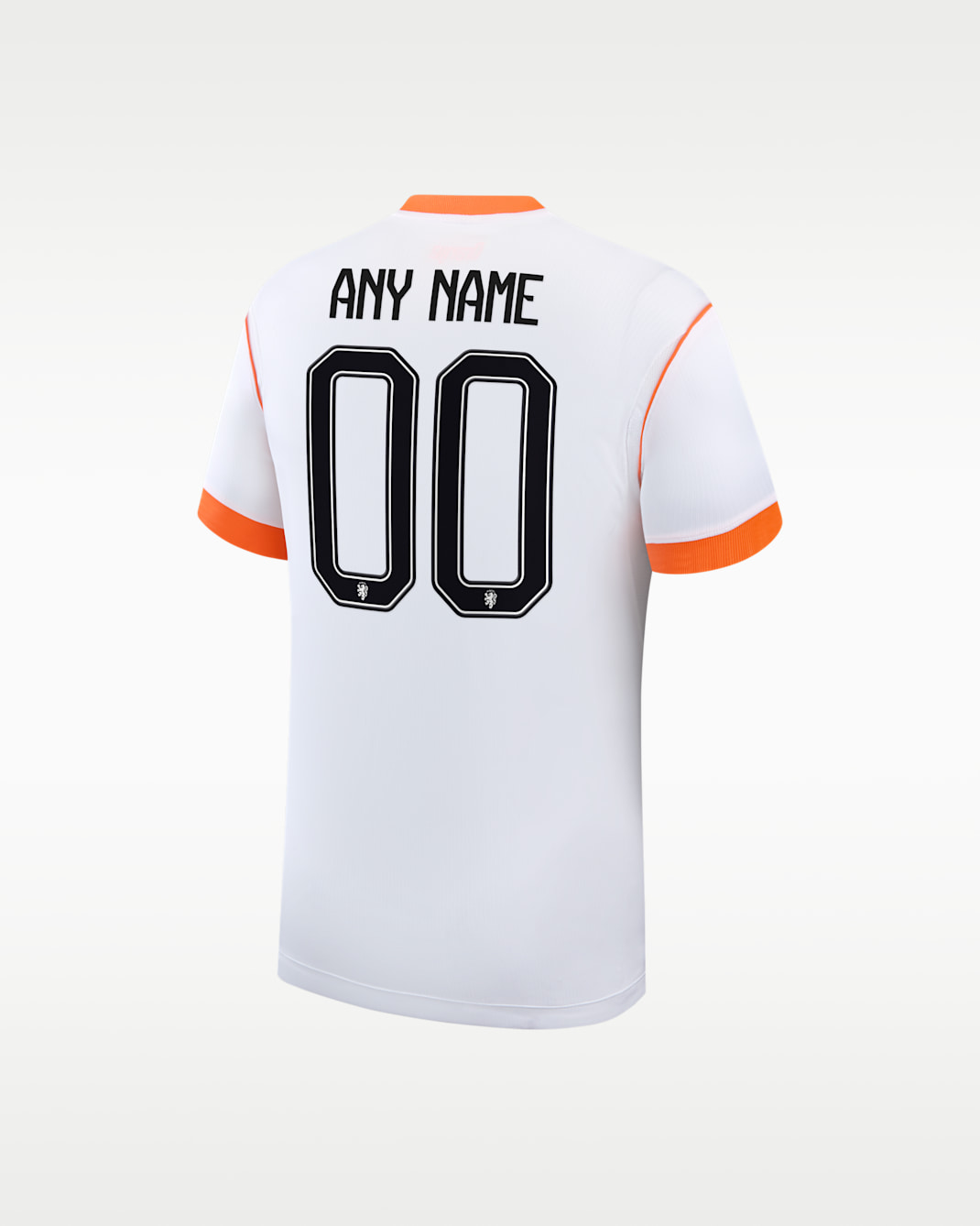 Netherlands 2026 Stadium Away Men's Nike Dri-FIT Soccer Replica Custom Jersey By You - White