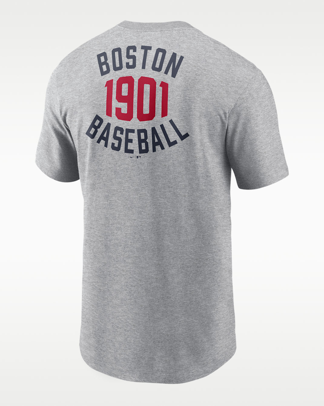 Boston Red Sox Cooperstown 2-Hit Large Logo Men's Nike MLB T-Shirt