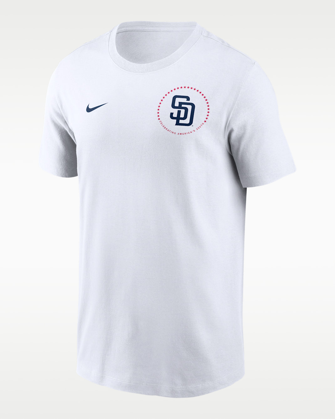 San Diego Padres USA 250 Men's Nike MLB T-Shirt - White