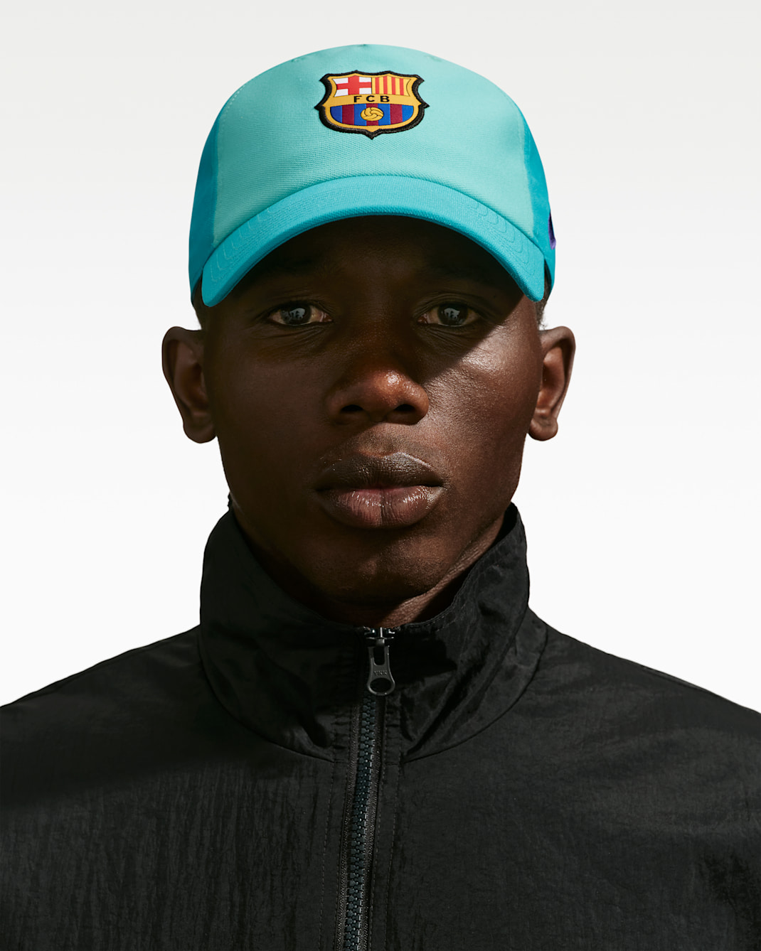 FC Barcelona 25/26 Nike Club 5P 3R sapka - Dusty Cactus/Green Frost/Loyal Blue
