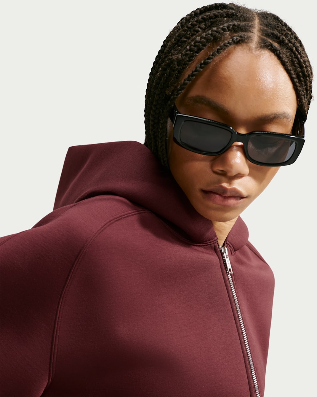 Nike Article Fleece Women's Oversized Full-Zip Hoodie