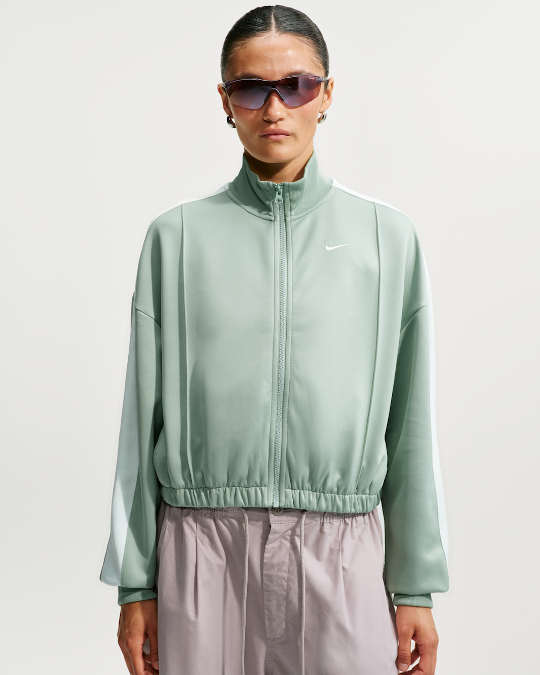 Nike Sportswear Women's Track Jacket - Steam/Barely Green/Sail