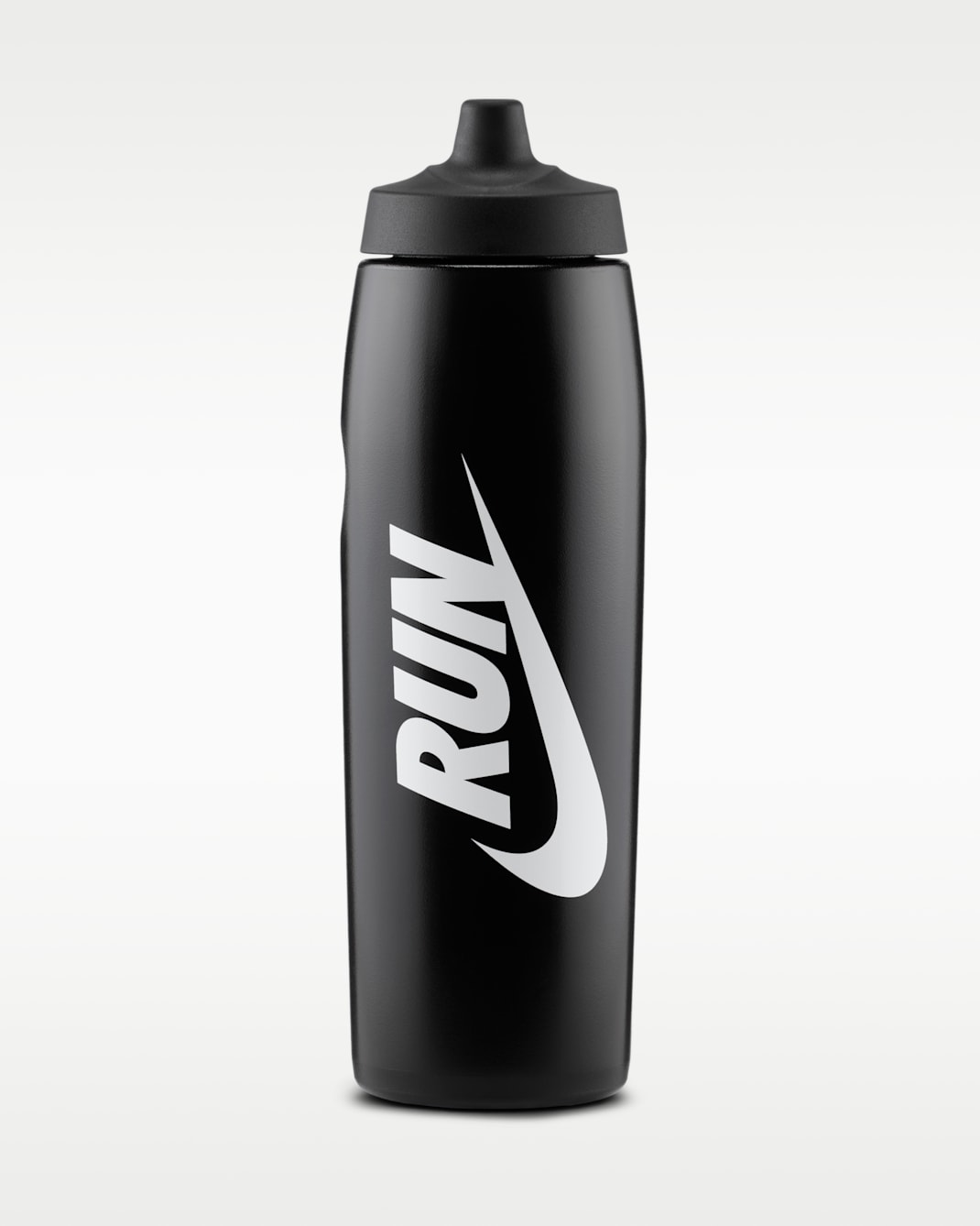 Botella flexible (946 ml) Nike Refuel - Negro/Negro/Negro/Blanco