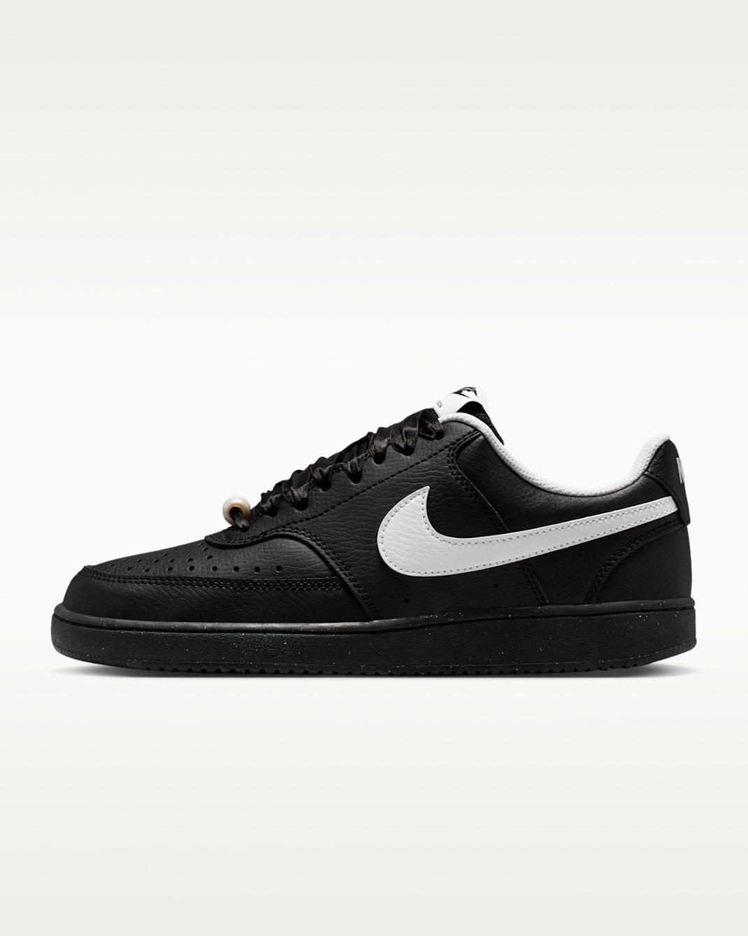 Nike Court Vision Low Schuh (Damen) - Schwarz/Weiß