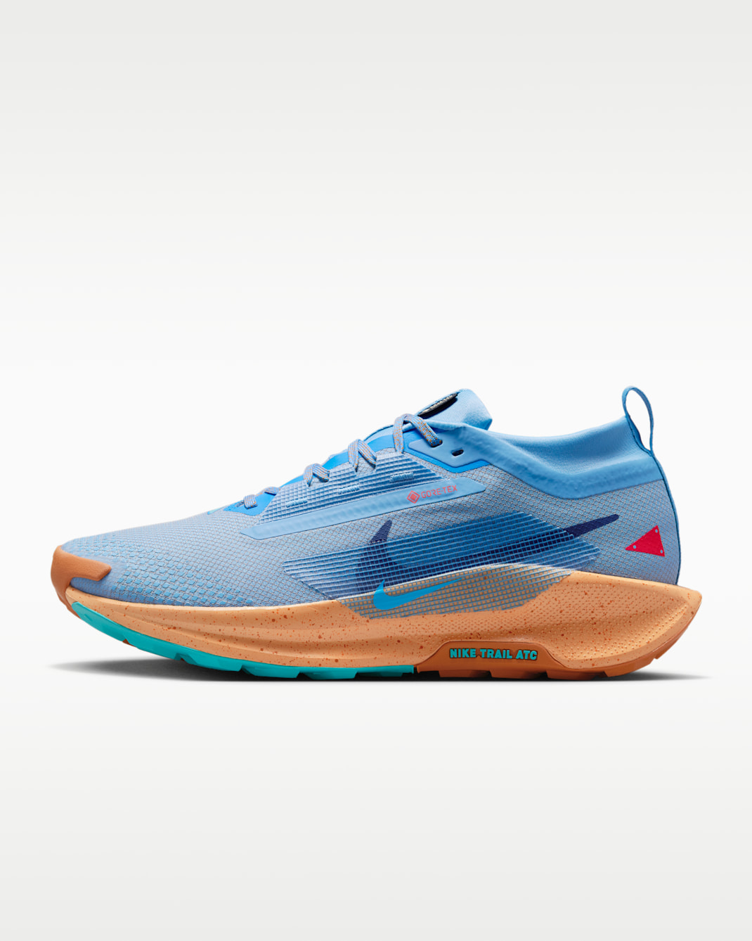 Nike Pegasus Trail 5 GORE-TEX Men's Waterproof Trail-Running Shoes - Blue Beyond/Copper Moon/Monarch/Blue Void