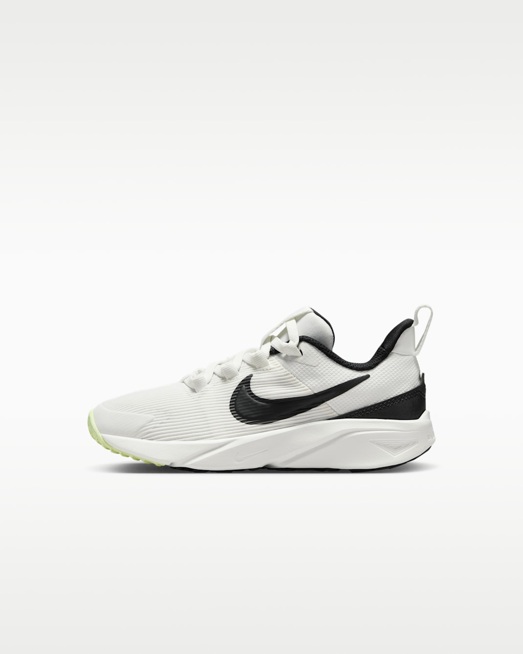 Nike Star Runner 4 Younger Kids' Shoes - Summit White/Barely Volt/White/Black