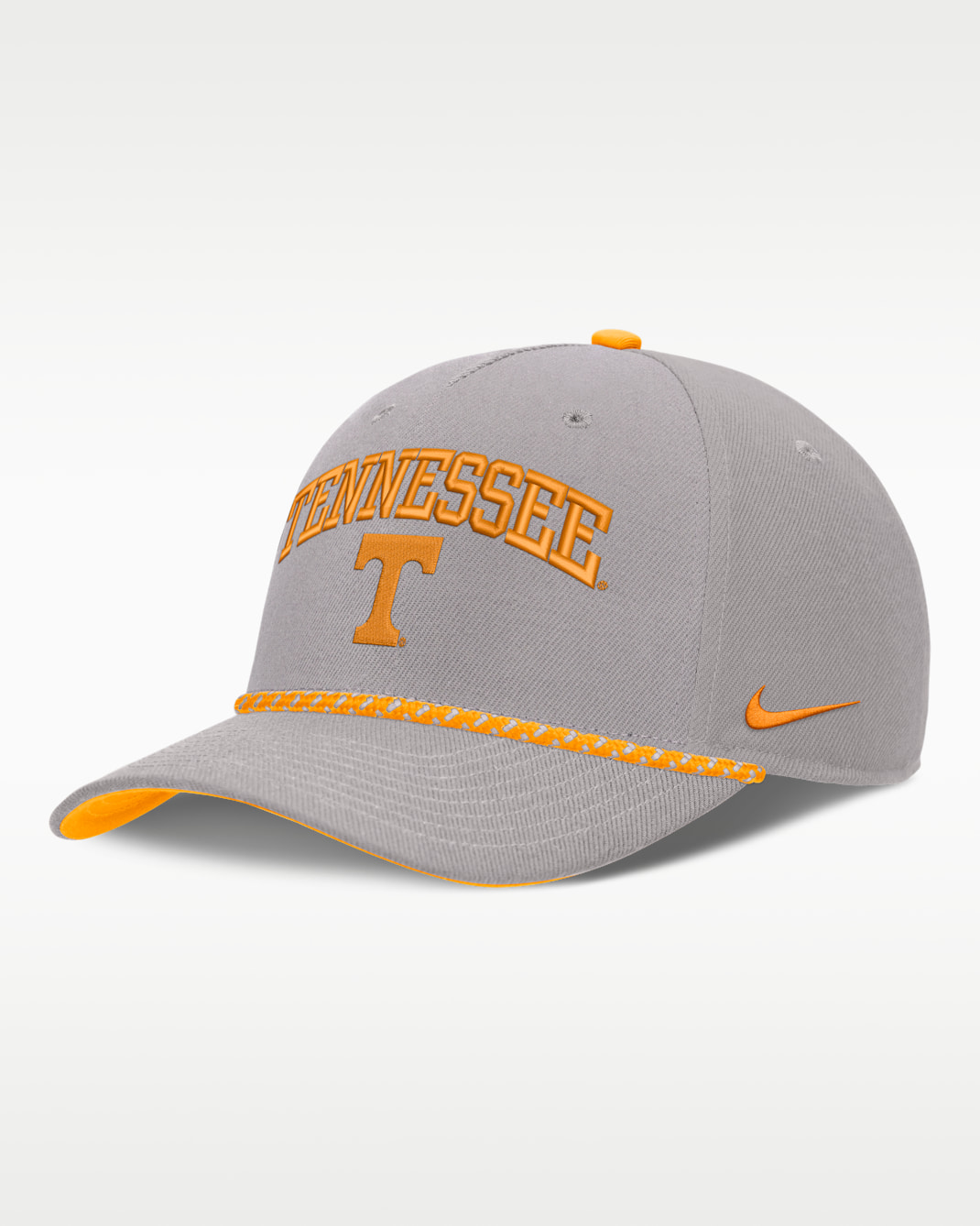 Tennessee Primetime Rise Rope Men's Nike College Adjustable Hat - Grey