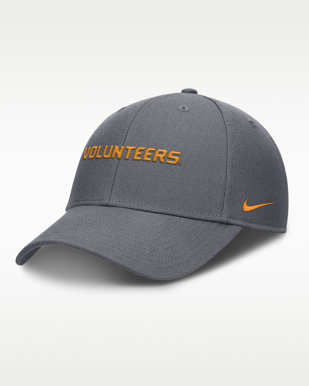Tennessee On-Field Rise Gameday Men's Nike Dri-FIT College Trucker Adjustable Hat - Grey