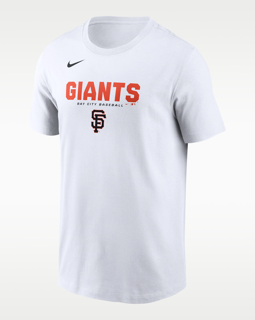 San Francisco Giants Bold Team Name Men's Nike MLB T-Shirt - White