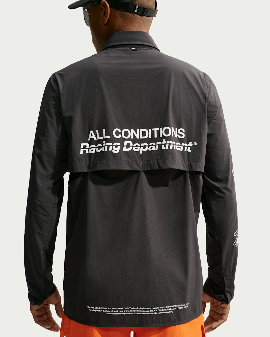 ACG Aireez Men's UV Protection Button-Up Long-Sleeve Graphic Top