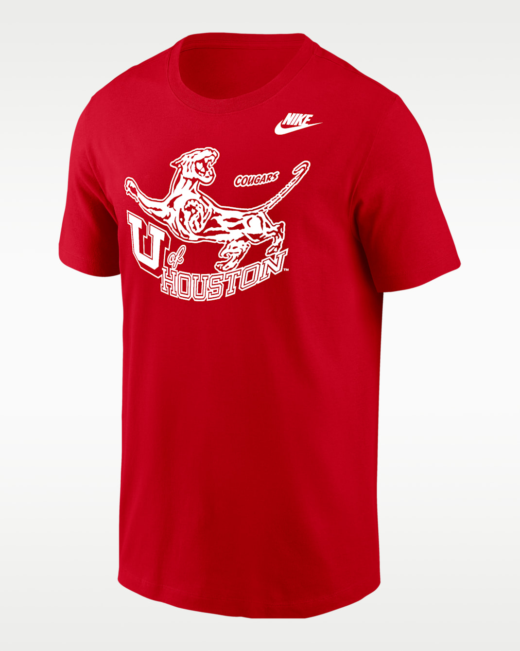 Houston Cougars Men's Nike Football T-Shirt - University Red