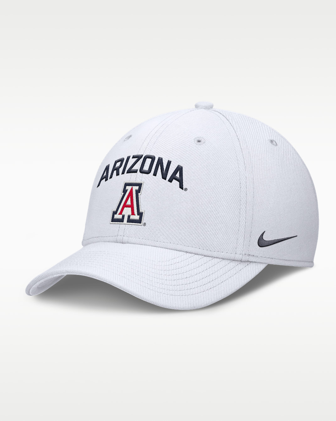 Arizona On-Field Rise Swoosh Men's Nike Dri-FIT College Hat - White