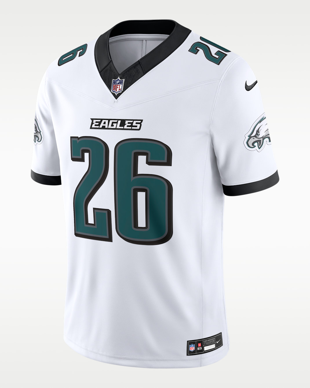 Saquon Barkley Philadelphia Eagles Men's Nike Dri-FIT NFL Limited Jersey - White/Green