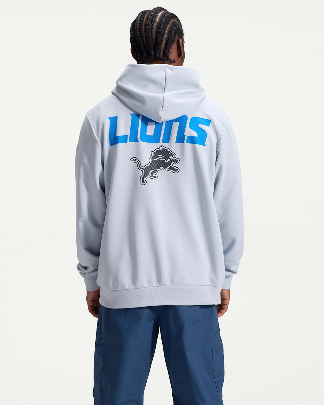 Detroit Lions Rivalries Collection Sideline Men's Nike Dri-FIT NFL Pullover Hoodie