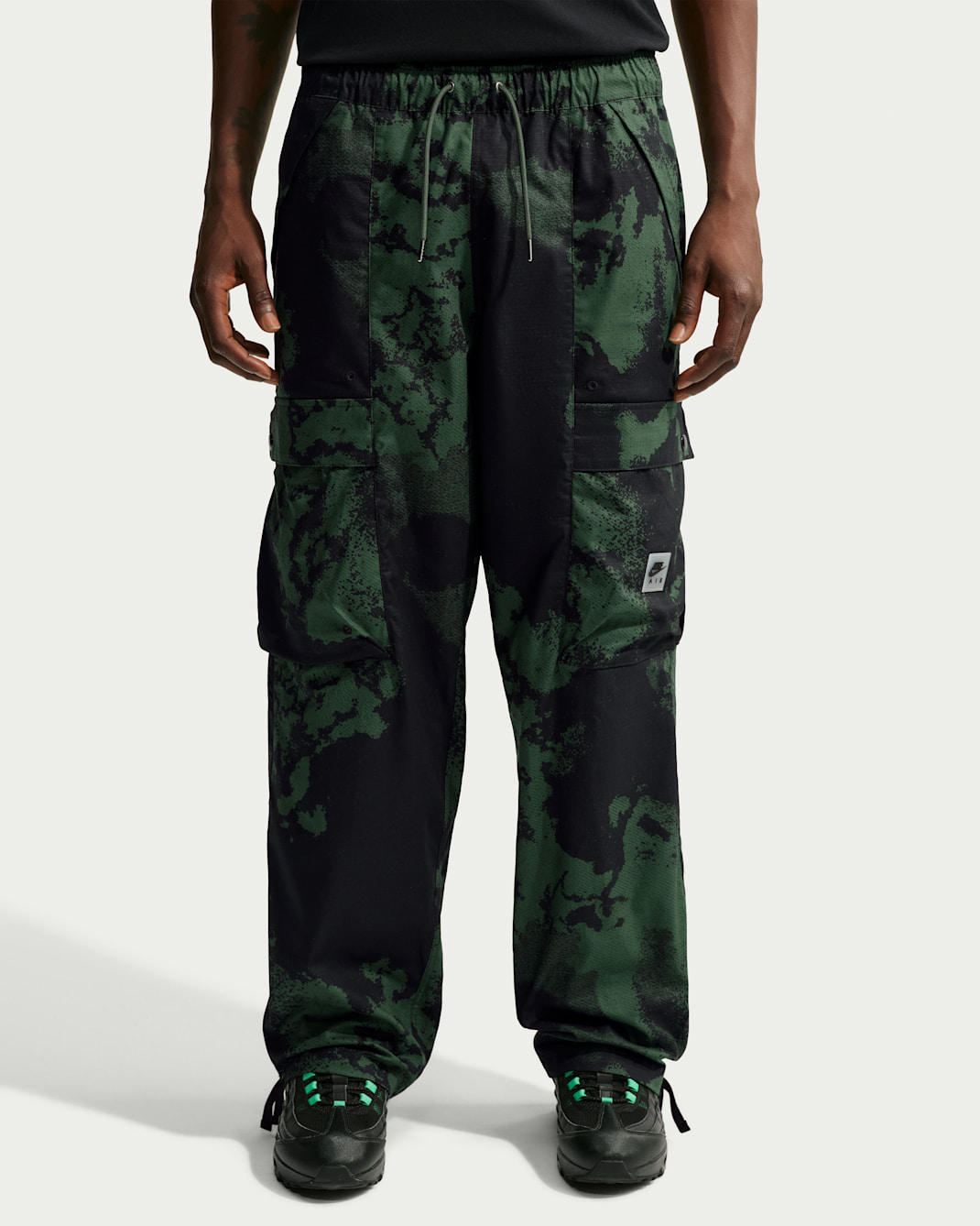 Nike Air Men's Woven All-Over Print Cargo Pants
