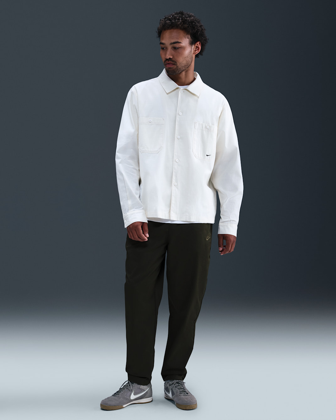 Nike Club Men's Woven Tapered Pants - Sequoia/Sequoia