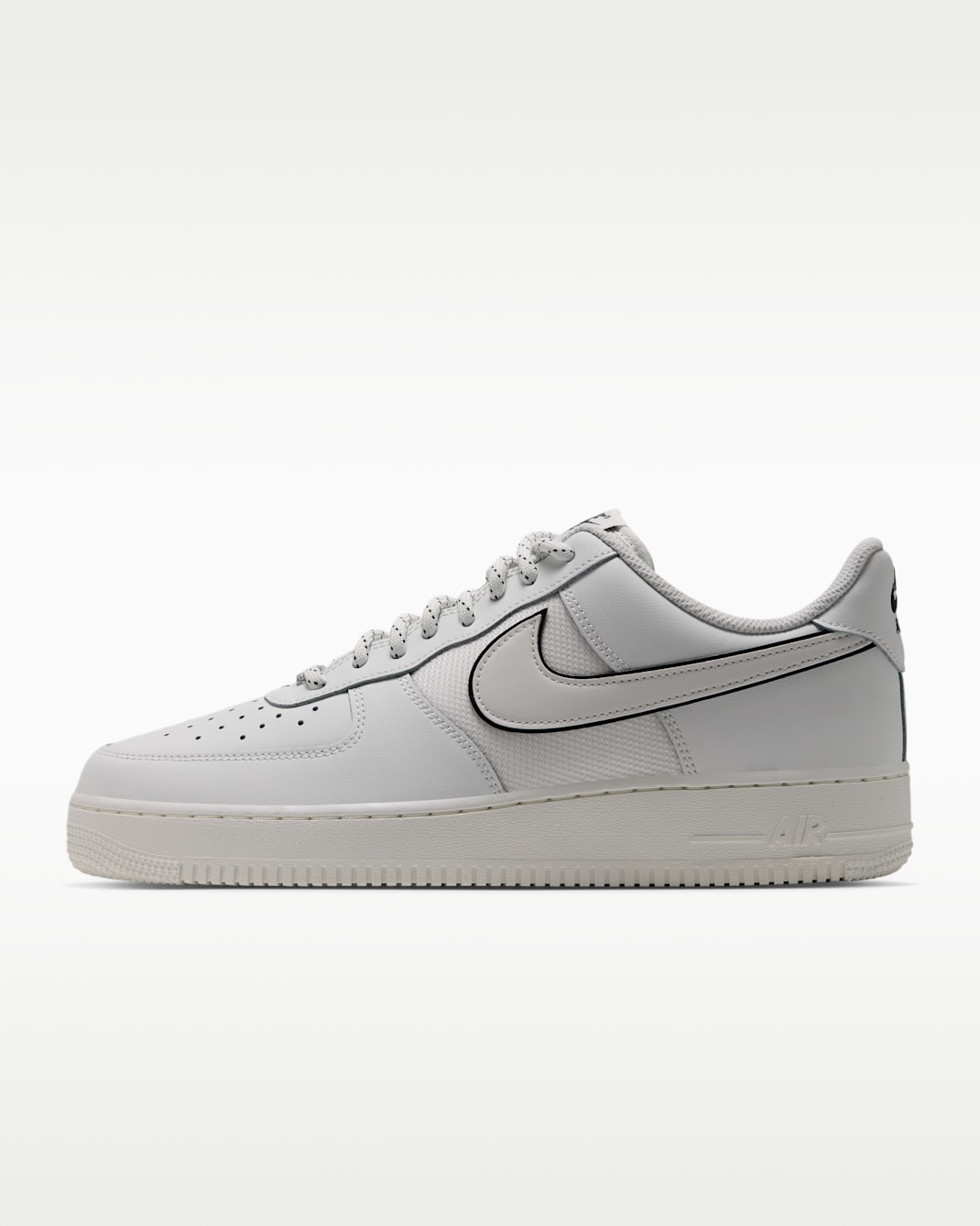 Buty męskie Nike Air Force 1 '07 LV8 - Summit White/Summit White/Anthracite