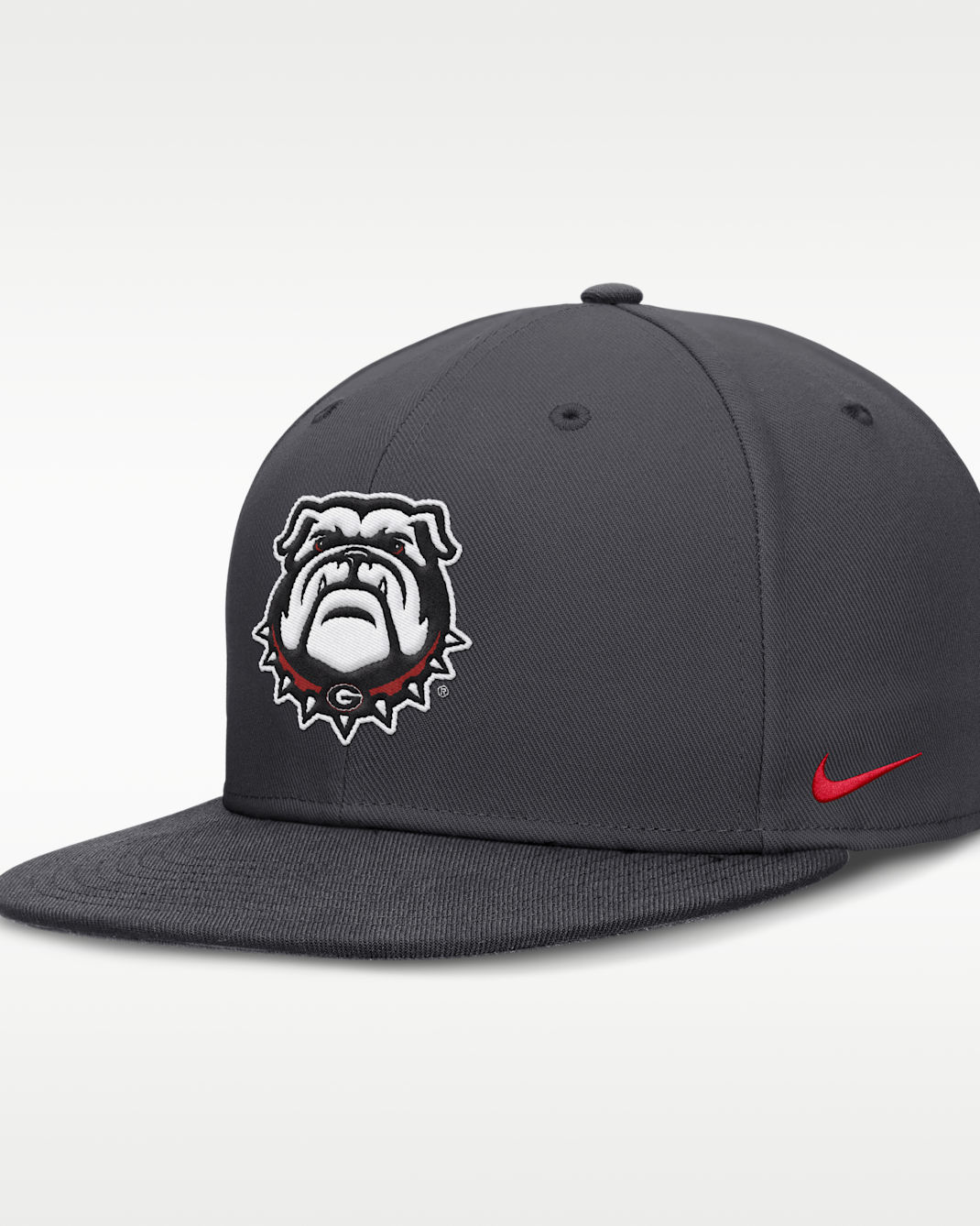 Georgia Pro Men's Nike Dri-FIT College Fitted Hat - Anthracite