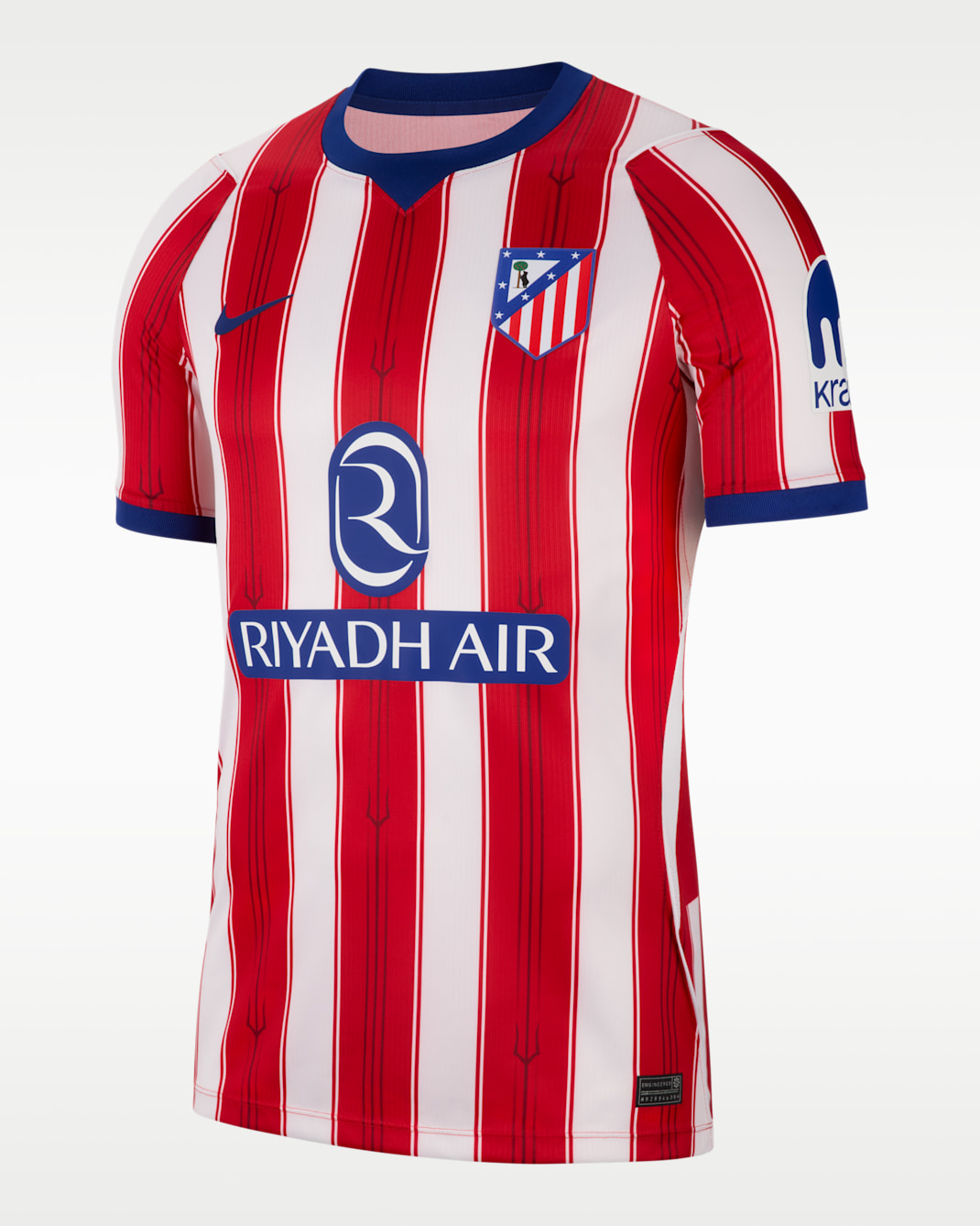 Fotbollströja Atlético Madrid 2026/27 Stadium (hemmaställ) Nike Dri-FIT Replica för män - Vit/University Red/Deep Royal Blue/Deep Royal Blue