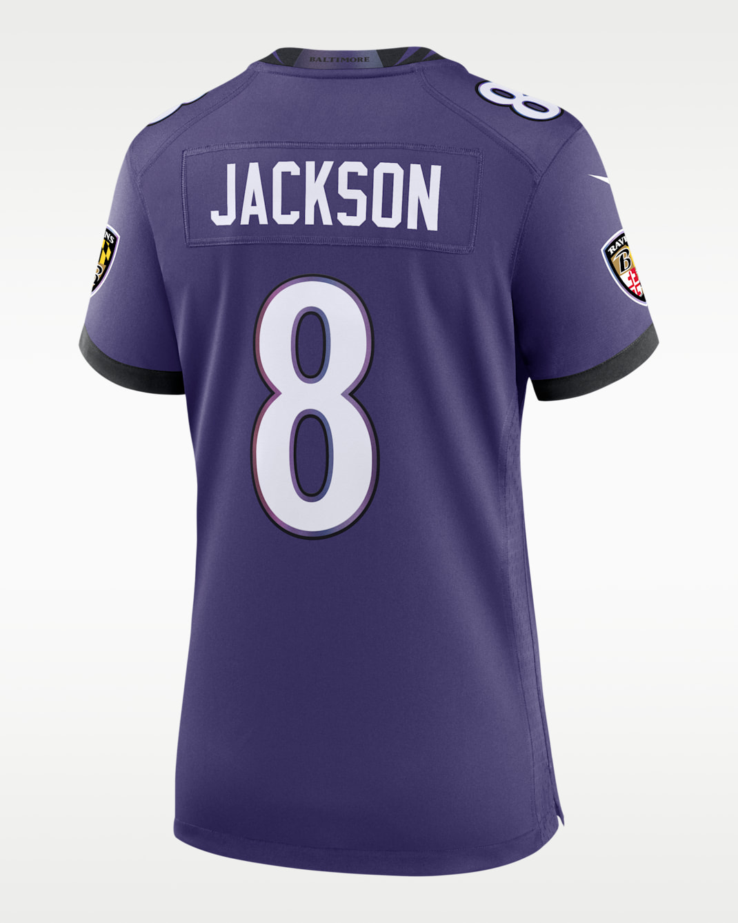 Lamar Jackson Baltimore Ravens Women's Nike NFL Game Jersey