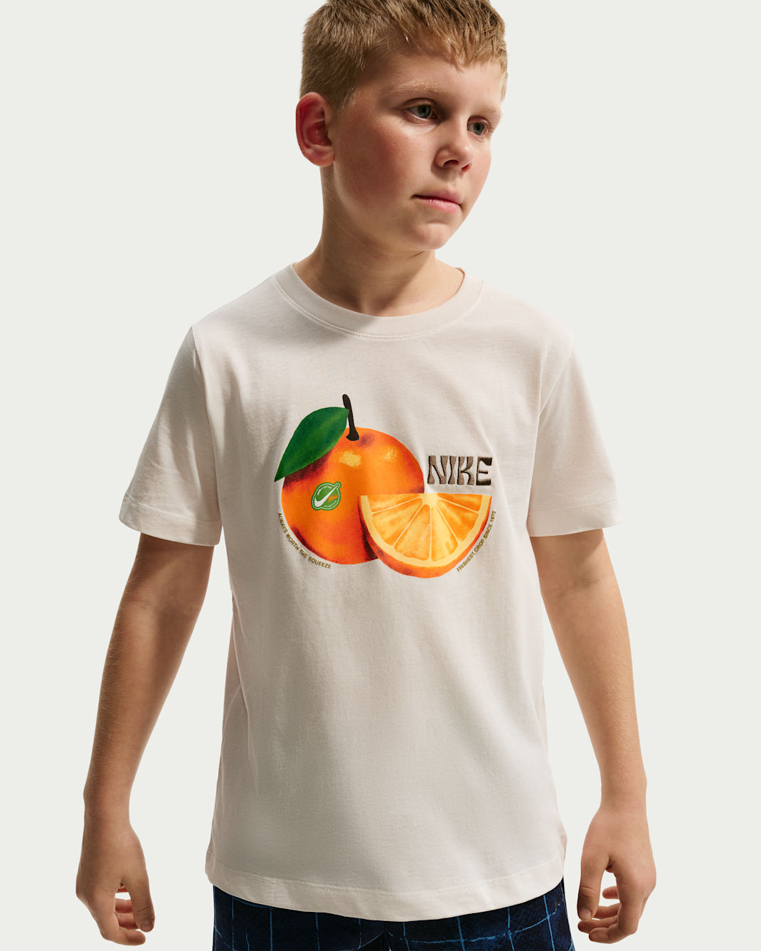 Nike Sportswear Big Kids' T-Shirt - Phantom