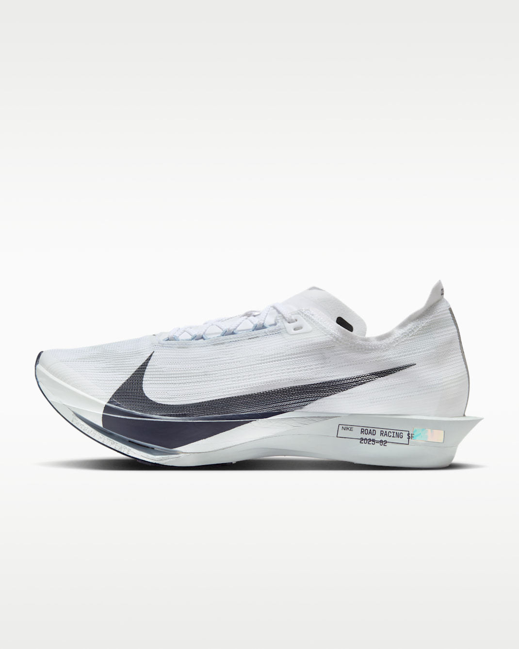 Nike Streakfly 2 Road Racing Shoes - White/Obsidian Mist/Pure Platinum/Gridiron