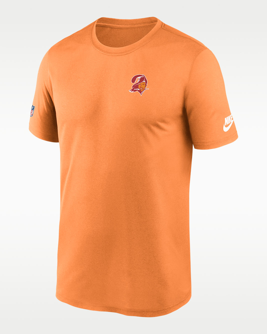 Playera Nike Dri-FIT de la NFL para hombre Tampa Bay Buccaneers Alt Legend Small Logo - Naranja