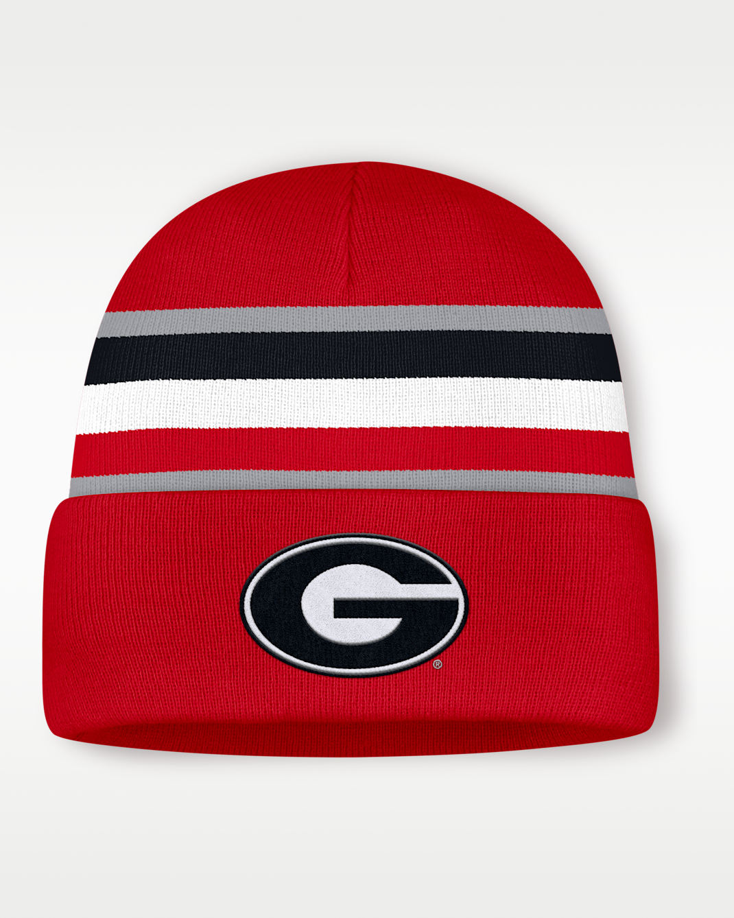 Georgia Primetime Utility Campus Men's Nike College Cuffed Beanie - Red