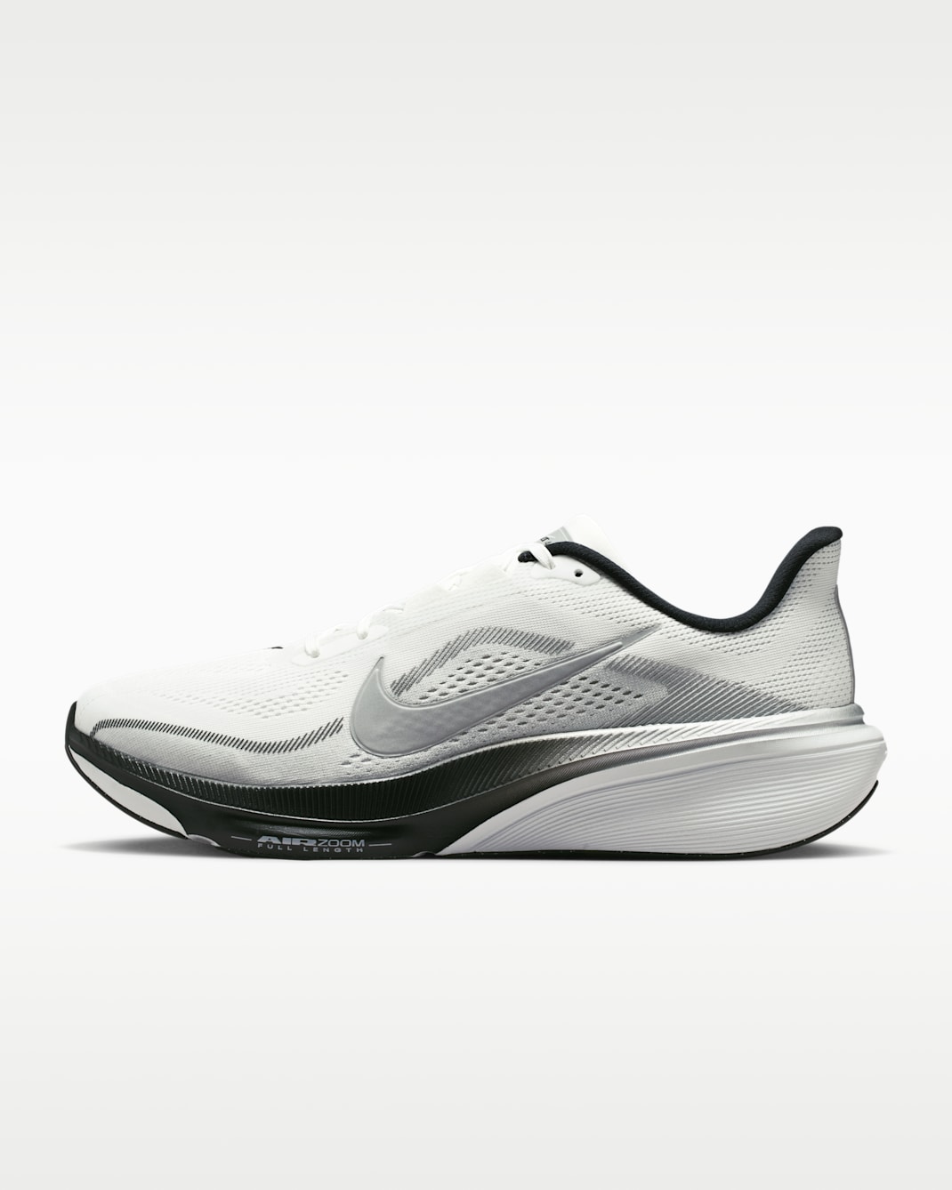 Nike Pegasus 42 Men's Road-Running Shoes - Summit White/Photon Dust/Black/Metallic Silver