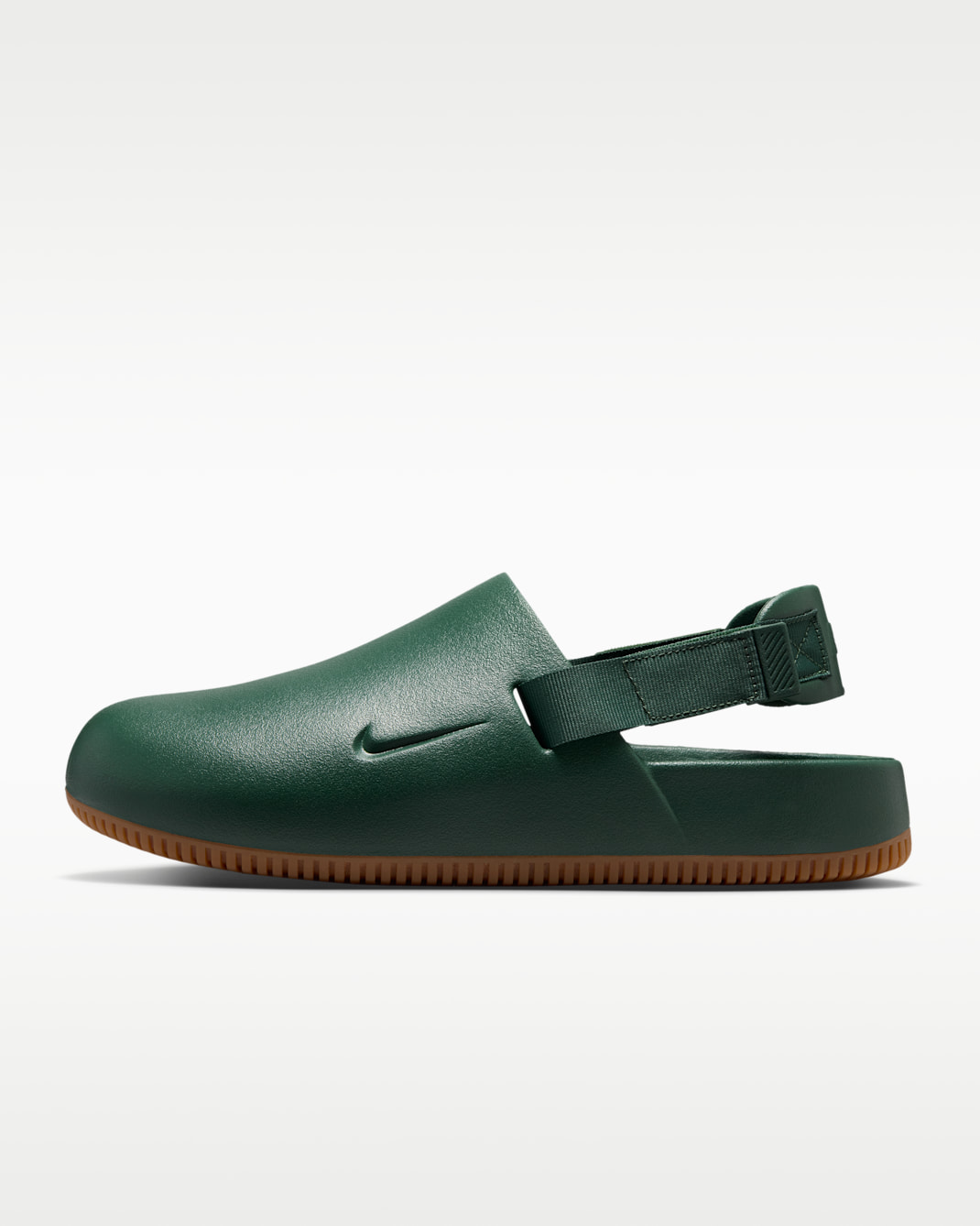 Nike Calm Men's Mules - Fir/Gum Medium Brown/Fir