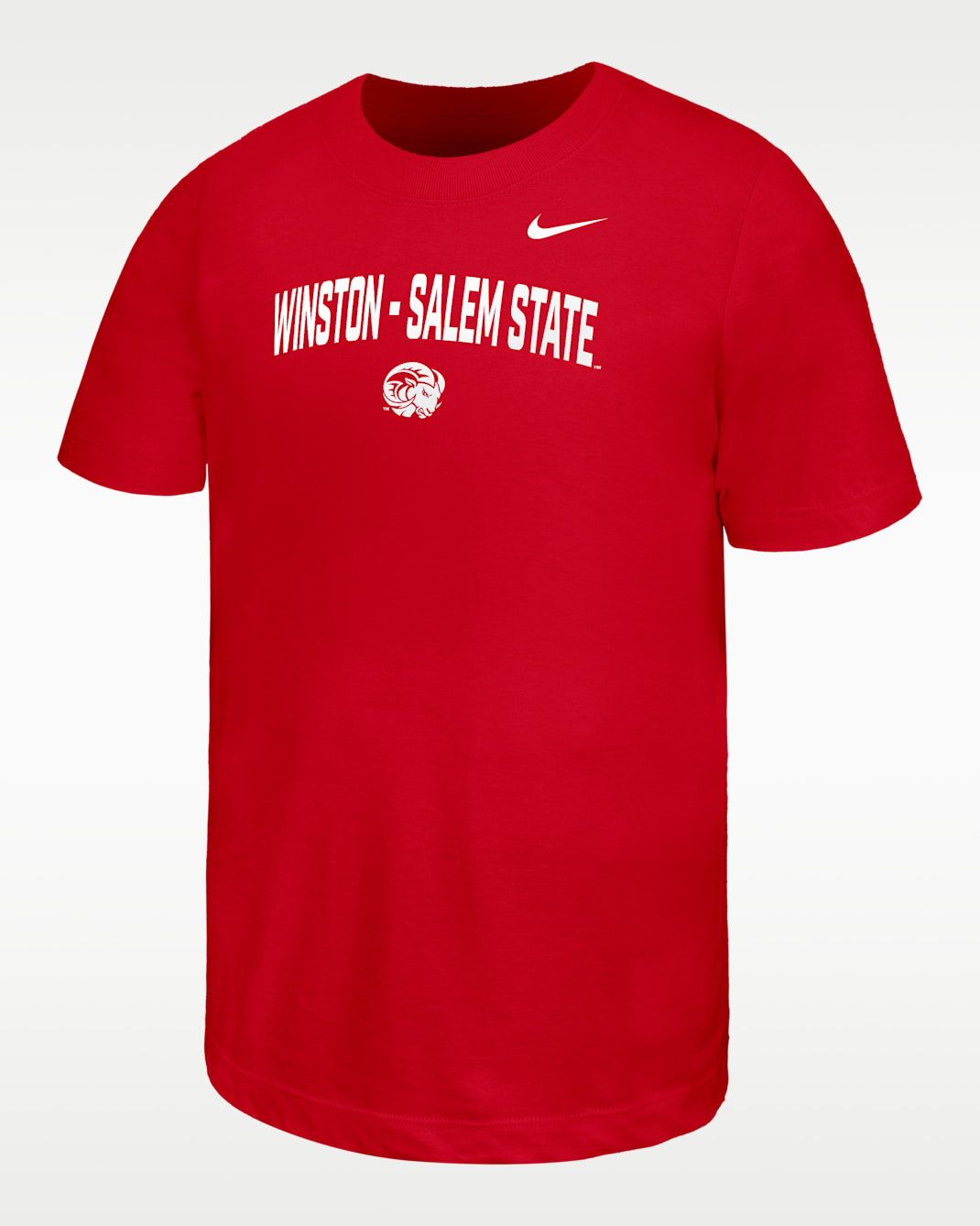 Nike College (Winston-Salem State) Big Kids' Short-Sleeve T-Shirt - University Red
