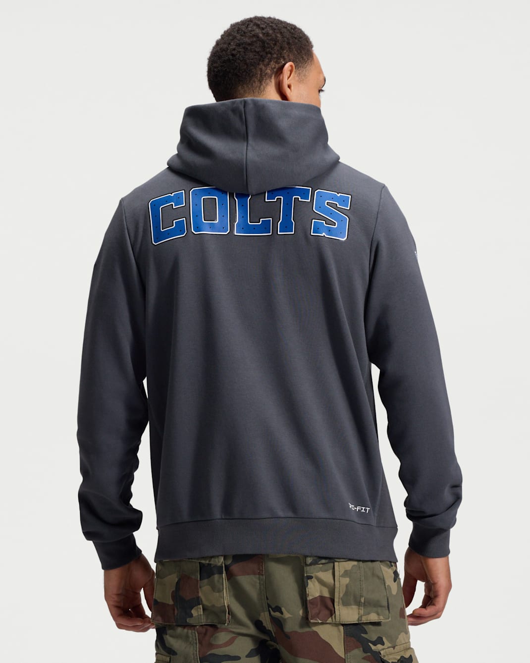 Indianapolis Colts Rivalries Collection Sideline Men's Nike Dri-FIT NFL Pullover Hoodie