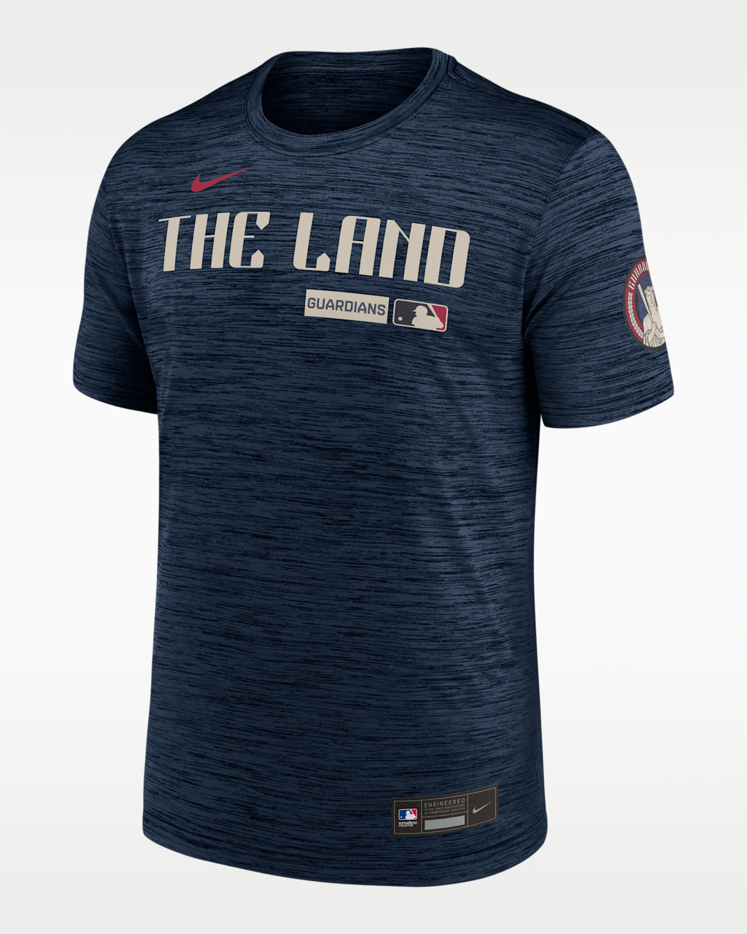 Cleveland Guardians City Connect Velocity Men's Nike Dri-FIT MLB T-Shirt - Navy