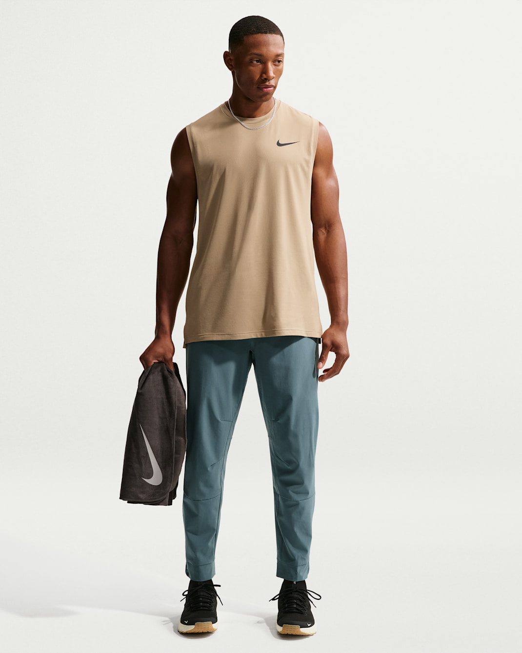 Nike Unlimited Pantalons Dri-FIT versàtils amb cremalleres a les vores - Home - Mineral Slate/Negre/Mineral Slate