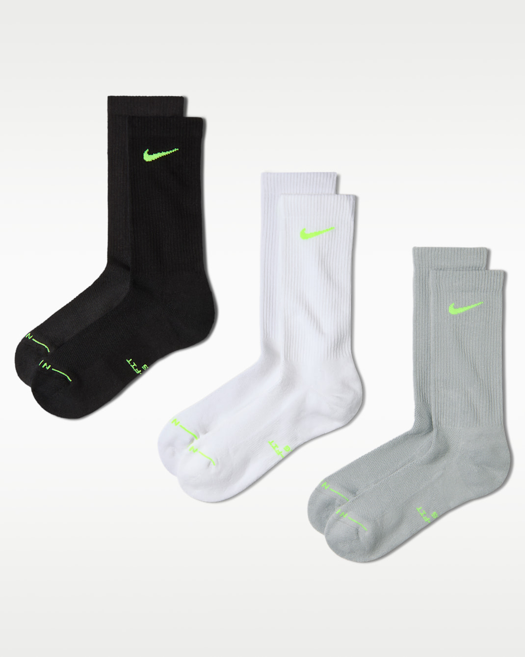Calcetas (3 pares) Nike Everyday Elevated - Multicolor