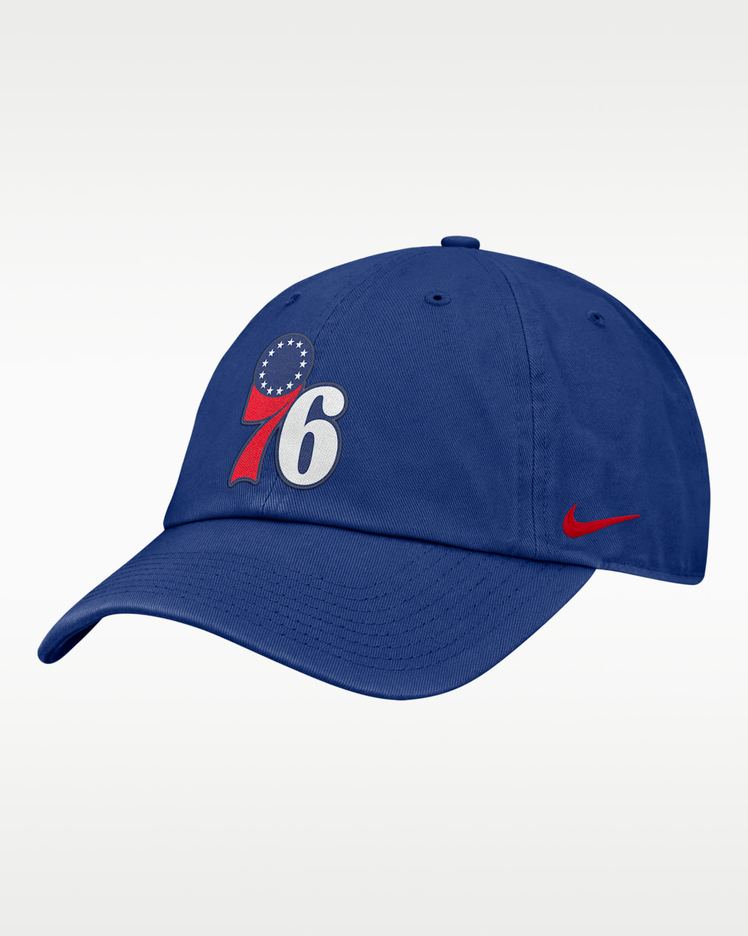 Philadelphia 76ers Club Nike NBA Hardwoods Cap - Rush Blue