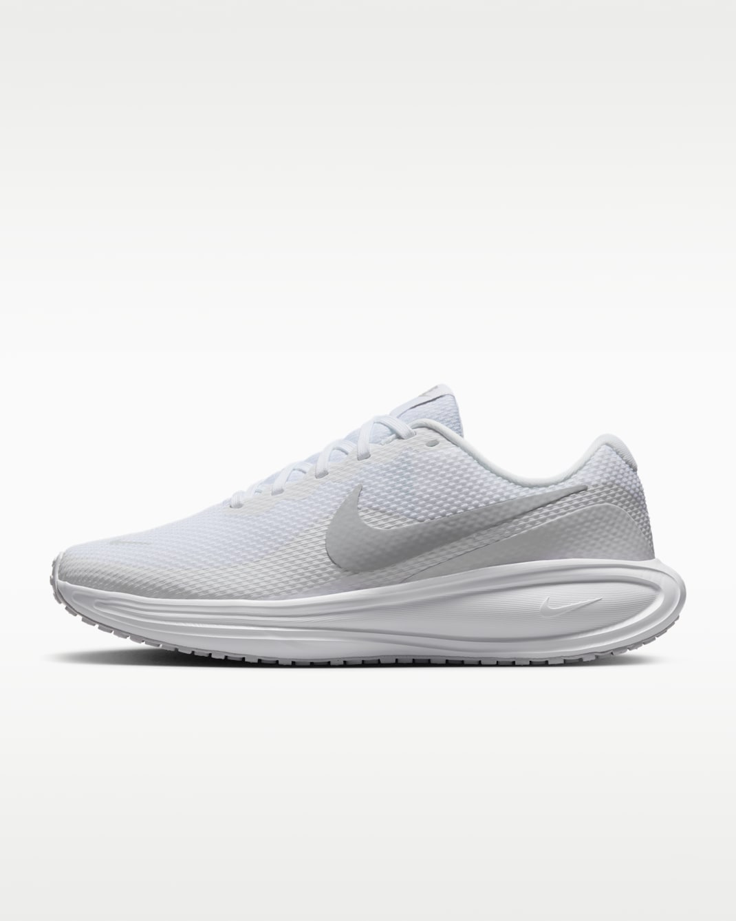 Tenis de correr en pavimento para mujer (extraanchos) Nike Revolution 8 - Blanco/Platino puro