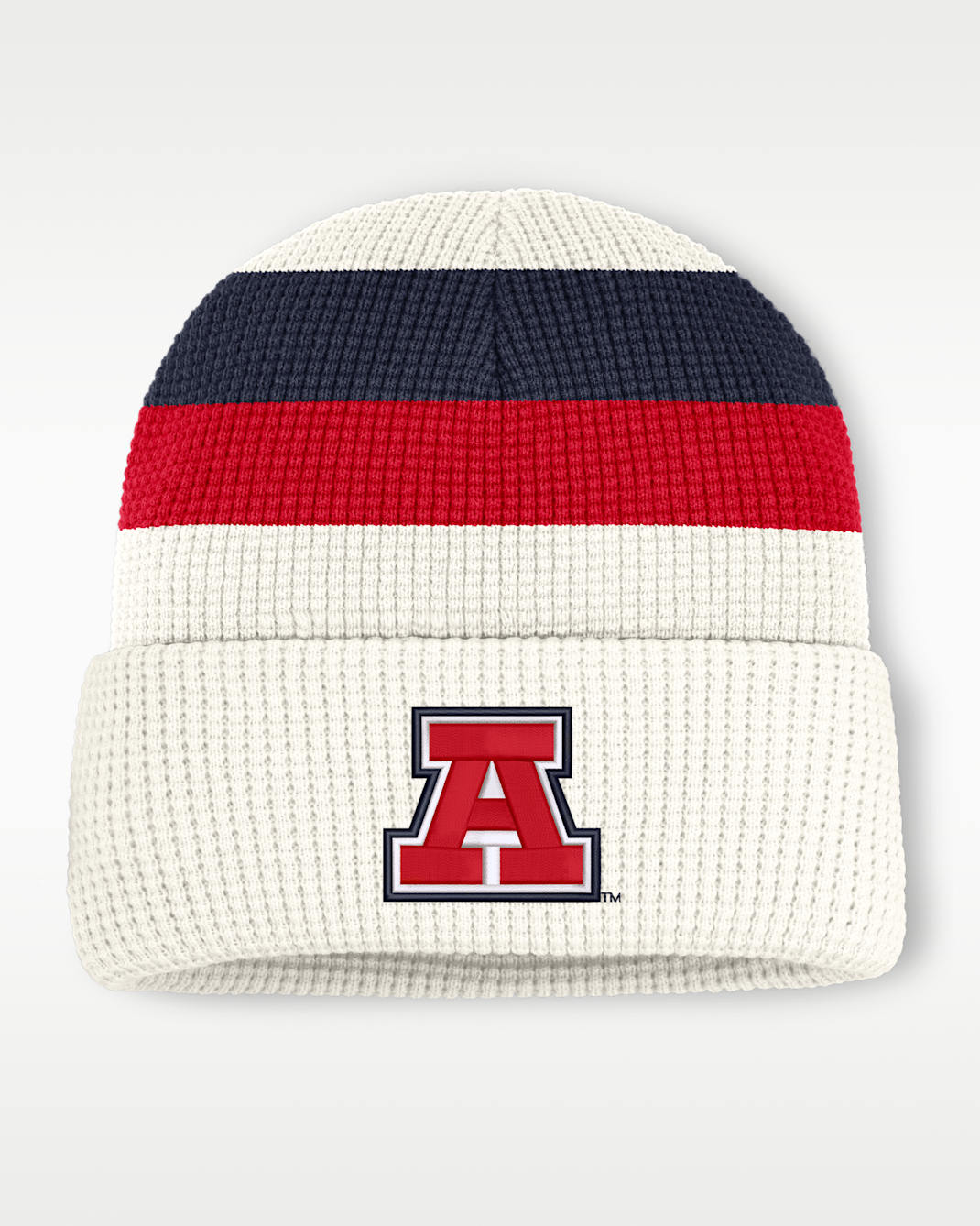 Arizona Men's Nike College Cuffed Beanie - White