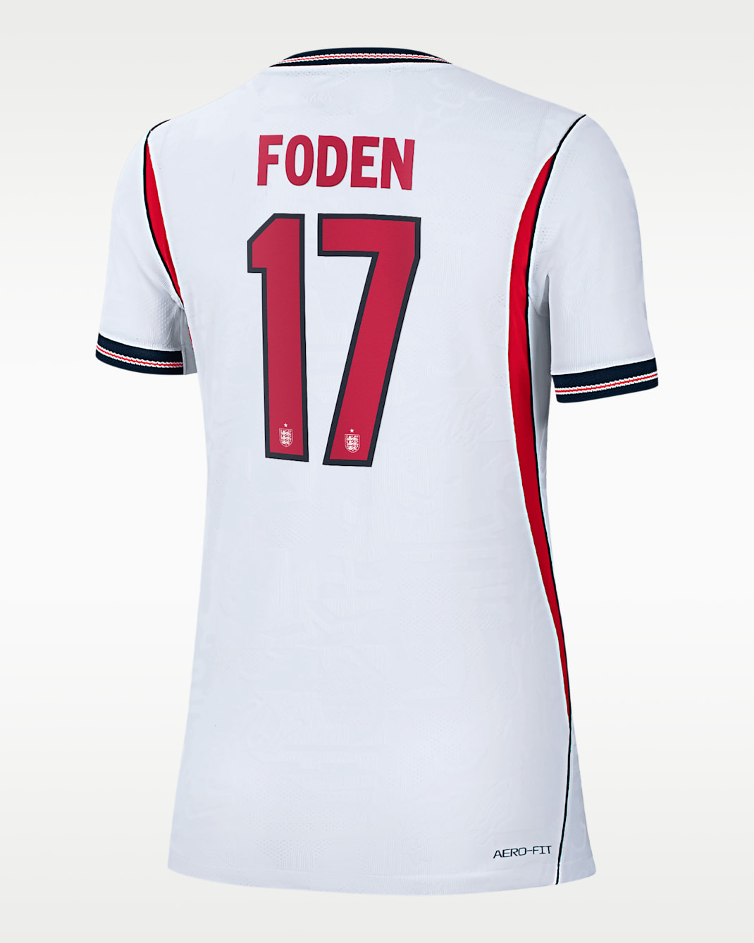 Phil Foden England National Team 2026 Match Home Women's Nike Dri-FIT ADV Soccer Jersey - White